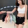 Nuevo Celebrante de Internet en Vivo Seda de Hielo Francesa Sin Costuras Espalda Hermosa Encaje Camisola para Niñas Top Tubo sin Aros Ropa Interior
