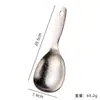 Cuchara de Cristal de Titanio Puro para Arroz, Diseño de Cristal de Hielo a Alta Temperatura, Cuchara Antiadherente para Servir Arroz para Uso Doméstico y Público, Cuchara para Servir Comida, Cuchara para Servir Arroz
