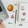 50 Piezas de Pegatinas de Graffiti de Viaje Acuarela Taza de Agua Teléfono Móvil Computadora Pegatinas Decorativas Impermeables Pegatinas Decorativas DIY Decoración Decorativa al por Mayor