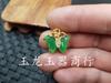 Colgante Colgante de jade turquesa colgante de cuarzo verde roca jade gota de agua colgante hebilla colgante de mariposa