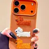 Funda Popular de Terciopelo Bordado de Dachshund de Xiaohongshu Adecuada para iPhone17Promax Apple 16 Nueva 14 Funda para Teléfono Móvil