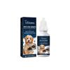 Gotas para los ojos de mascotas Yegbong, eliminación de lágrimas para gatos y perros, alivia la picazón ocular, gotas oftálmicas de limpieza suave
