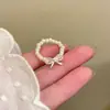 Anillo de Plata de Ley 925 Simple Dulce Fresco Flor Otoño Invierno Nuevo Anillo para Mujer ins Sensación de Alta Gama Anillo de Junta Abierta Ajustable