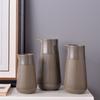 Estilo Chinês Novo Retrô - Estilo Silencioso Vaso de Cerâmica Vaso de Flores Decorações Suaves para Casa Enfeites Armazenamento de Água Artesanato Schima Superba