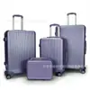 Malas de Senha de Grande Capacidade ABS Conjunto de 4 Peças Maleta de Rodinhas com Estojo de Maquiagem Zíper Roda Universal Fabricante de Malas