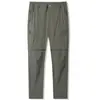 Pantalones Deportivos para Hombre con Pantalones Largos Desmontables, Estilo Verano para Hombre, Seda de Hielo Secado Rápido Delgado Impermeable para Exteriores Talla Grande Pantalones Casuales para Hombre