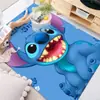 Alfombra de Punto para Sala de Estar, Dormitorio, Habitación Infantil de Dibujos Animados, Felpudo de Tianjin, Alfombrilla para Silla Giratoria, Mesa de Café, Manta Fresca y a Prueba de Humedad para Mesita de Noche