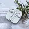 Auriculares Bluetooth intrauditivos Tipo-C para Apple 15, con cable, compatibles con Android, conector redondo, control en línea, auriculares de cabeza plana para iPhone
