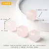 Açúcar Cristal Natural Cubo Morango Cristal Cubos Pulseira de Contas Soltas de Alta Qualidade Acessórios Criativos para Joias DIY Atacado