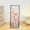 Día de San Valentín Chino, Día del Maestro, Ramo Pequeño de Flores de Jabón de Rosa, Caja de Regalo para Empresa, Fabricante de Recuerdos de Boda