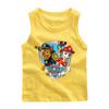 Chaleco infantil del equipo Wangwang, ropa de verano para niños, camiseta sin mangas 2022, ropa de algodón para bebés, ropa exterior, camisa de fondo