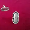 Joyería Artesanal Étnica Miao de Guizhou Accesorios de Bordado Miao Base para Anillo de Plata Miao DIY Montura para Incrustar Piezas Bordadas Base para Anillo