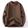 Transfronterizo Caliente Caliente en stock Otoño e Invierno Nuevo Suéter Casual de Cuello Redondo Suéter Básico talla extra Suéter Holgado