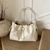 Bolsa de Ombro/Axila Moda Tendência Primavera 2026 para o Dia a Dia com Toque de Luxo, Grande Capacidade Simples e Bolsa Tote de Estilo Descontraído