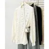 200 jin irmã gorda outono e inverno novo estilo coreano moda gola semi-alta renda floral camisa base top estiloso 1262