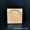 Porta-copos de Madeira Criativo Gravação a Laser de Logotipo Tapete Fixo de Isolamento Térmico Porta-copos para Cerimônia do Chá Tapete para Chá Suporte de Madeira para Chá Estilo Japonês