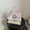 Bolso Kelly para Mujer 2026 Nueva Moda Tendencia Lunares Bolso de Mano Pequeño Bolso de Hombro Cruzado Elegante de Alta Calidad
