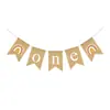 Boêmio arco-íris BEM-VINDO BEBÊ casamento NOIVA A SER nuvens brancas LIMONADA bandeira de cauda de andorinha