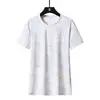 2025 Nuevo Verano Seda de Hielo Estampada Talla Grande Camiseta Casual Suelta de Manga Corta para Pareja Deporte Running Fitness Secado Rápido