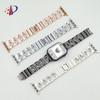 Correa de Reloj Metálica Hueca con Diamantes en Forma de Corazón Adecuada para Apple iWatch 11 Generación 10/987Ultrase