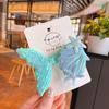 Pinza para el cabello para niños lentejuelas láser cola de pez estrella de cinco puntas accesorios para el cabello joyería linda de princesa pinza superior pinza lateral ventas directas de fábrica