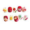 Accesorios de Uñas de Mahjong de la Fortuna de Dibujos Animados Mezclados Fortuna Fortuna Festivo Dibujos Animados DIY Año Nuevo Uñas Decoraciones de Diamantes