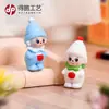 Micro Paisaje Dibujos Animados Lindo Colorido Personaje Elfo Figuras Accesorios de Resina DIY Decoración de Escritorio de Coche