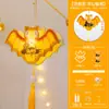 Decoração de Halloween Infantil Feita à Mão Saco de Materiais DIY Atividade Temática para Festa de Jardim de Infância Barra Adereços Lanterna de Abóbora