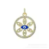 Fábrica de Origen Joyería Microincrustada Accesorios Piezas de Cobre Serie Ojo del Diablo Ojos Serie Mariposa Colgantes