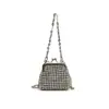 2026 Nuevo Estilo Coreano Mini Clutch de Pedrería Estilo Infantil para Padres e Hijos de Mano Cadena Bandolera Accesorio Lápiz Labial Bolso Pequeño