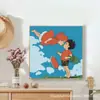 DIY Bonito Desenho Animado Digital Pintura A Óleo Cor Preenchimento Casual Feito À Mão Grafite Presente de Aniversário Decoração Pintada