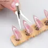 Herramienta de Manicura Nueva Transfronteriza Full Beauty Tenedor de Hierro Ojo de Gato Francés Imán Herramienta Auxiliar de Imán