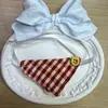 Ropa para Muñecos de Algodón de 10 cm Baberos para West Highland de 13 cm Baberos Triangulares de Gatito Paños para Babas Venta al por Mayor