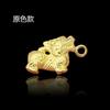 Pure Brass Kirin chaveiro pingente vintage Xiangrui carro chaveiro pingente decoração homens e mulheres acessórios portáteis