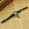 Reloj de Moda Estilo Punk Coreano Reloj Retro para Mujer Pulsera de Cuero Genuino Reloj de Pulsera Apoyo Estudiantil Lote Mixto Reputación y Calidad