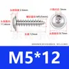 Tornillos Autorroscantes de Acero Inoxidable 304 con Cabeza Hexagonal Redonda y Arandela, Cabeza de Champiñón, Cabeza Plana Grande, Tornillos para Madera M3M4M5M6