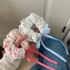 Nuevo Bucle para el Cabello Floral Colorido de Primavera y Verano Lazo para el Cabello Estilo Ballet Lazo para el Cabello de Cinta Encaje Dulce Sentido de Alta Gama Cuerda para el Cabello Banda Elástica Accesorios para el Cabello