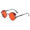 Gafas de sol steampunk transfronterizas de moda, gafas de sol polarizadas europeas y americanas con pintura de punta redonda, gafas de sol personalizadas para hombres y mujeres