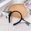 Linda Nueva Diadema de Dibujos Animados para Mujer, Diadema de Felpa para Lavarse la Cara y Aplicarse Mascarilla Facial, Accesorio para el Cabello Antideslizante