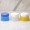 Venta Caliente del Fabricante 100g Recta Redonda PP Boca Ancha Botella de Crema Exfoliante Desmaquillante Tanque Material de Embalaje de Productos para el Cuidado de la Piel
