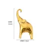 Venta Caliente Transfronteriza Acero Inoxidable Simple Águila Blanca Broche para Chaqueta de Traje de Hombre y Mujer Accesorios de Animal Águila Venta al por Mayor