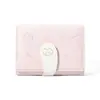 Cola de Gato Linda Tarjetero para Mujer Hebilla de Moda Estampado de Dibujos Animados PU Corto 70% de Descuento Billetera para Monedas