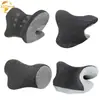 Nueva Almohada de Tracción Calefactora de Amazon Masajeador de Cuello Almohada de Acupresión Almohada de Tracción Auto-Nudosa Almohada para Dormir Espina Cervical