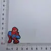 Zuecos Nuevos de Dibujos Animados Spider-Man Transfronterizos Hebilla de Zapato de Flor Accesorios para Zapatos Parche Creativo Lindo de Pegamento Suave de PVC para Bricolaje
