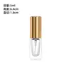 Em Estoque Frascos de Perfume Mini de 5ml 6ml 10ml, Frascos de Spray de Vidro Portáteis, Frascos de Amostra, Frascos Cosméticos