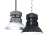 Lámpara minera LED negra 100w200w400 vatios taller fábrica fábrica almacén iluminación candelabro de techo