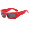 Novos Óculos de Sol Exagerados Estilo Europeu e Americano Moda Feminina Óculos de Sol Hip Hop Óculos de Sol Personalizados Masculinos