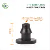 4/7 Accesorios para Conector Capilar Juego Completo 47 Conector en T de Doble Barbilla de una Sola Barbilla Tallo de Enchufe Tapa Tapón de Goteo Conexión de Rosca de 4 Puntos