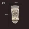 Columna Romana Estilo Europeo Madera Maciza Tallada Decoración Sencilla Estilo Europeo Cabeza de Columna Estilo Chino Viga de Soporte Soporte de Viga Almohadilla Gabinete de Chimenea Metabo