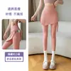 Pantalones de yoga ajustados que ocultan las caderas, nuevos pantalones deportivos cropped de cintura alta con bolsillos, pantalones de tiburón talla grande con solapa trasera para uso en exteriores